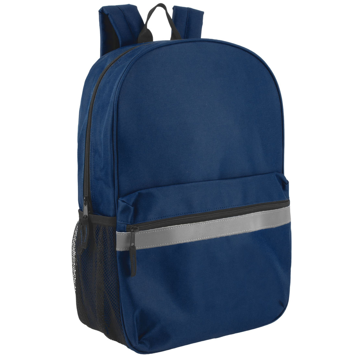 Trailmaker (24 Pack) 17" Backpack – Reflective School Backpack with Padded Straps, Water Bottle Pockets for Kids & Adults, School Travel Camp