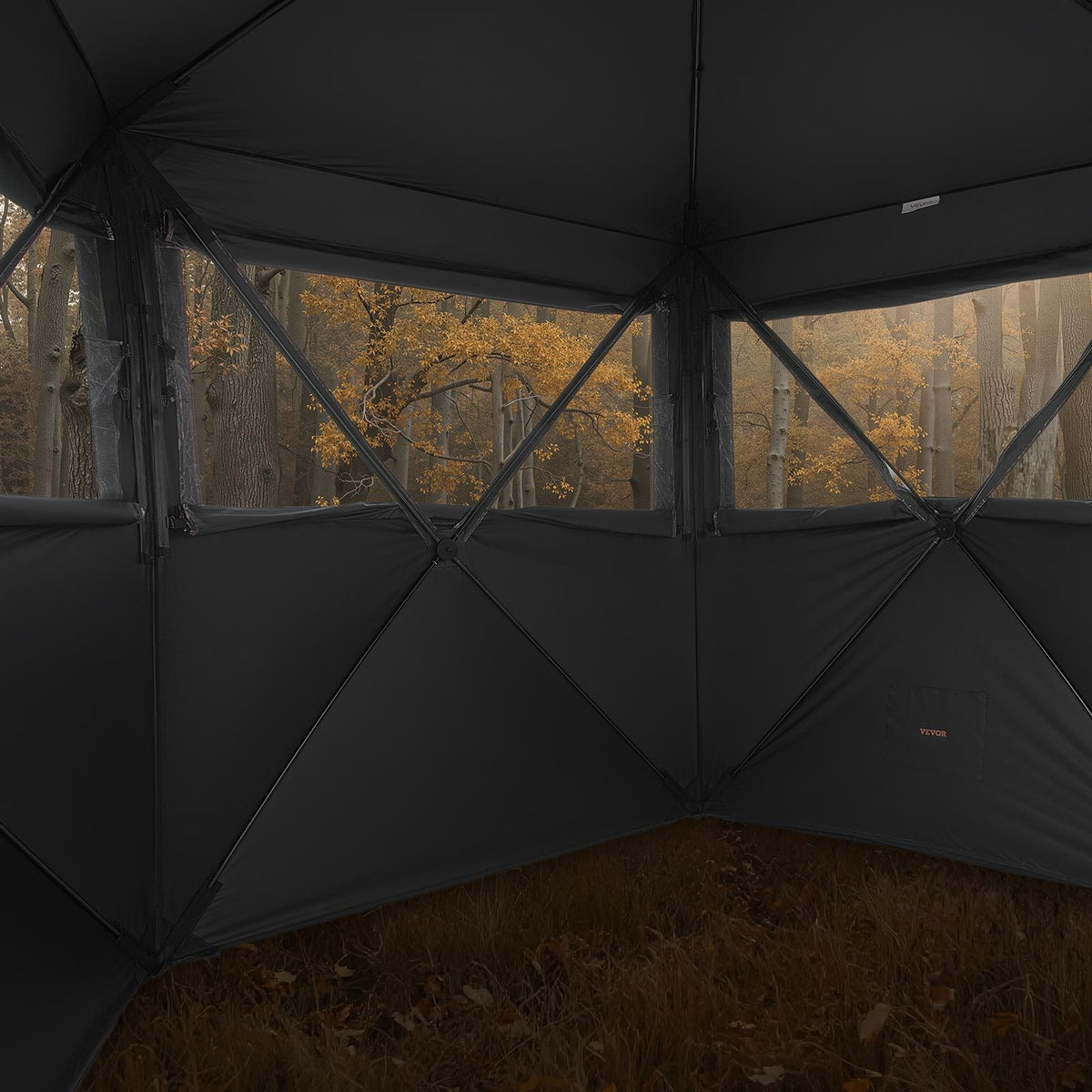 VEVOR 6-7 Person Portable Hunting Blind Ground Deer Duck Blind with Carrying Bag