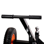 VEVOR 1200lbs Trailer Dolly 18 and 22 in Adjustable Height 2 in Ball 15.2 in Tires