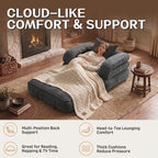 Black Friday Special | Locally Shipped 3-in-1 Compression Folding Sofa Bed, Single Convertible Chair Bed with Backrest & Multi-functional Lounge Chair, Suitable for Apartment Bedrooms, Living Rooms, Guest Rooms for Napping, and Reading, an Ideal Gift