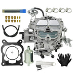 Carburetor: 4BBL, 750CFM, Vacuum Secondary, 4MV, for 1904R Rochester Quadrajet, 1980-89 – with Cleaning Brush