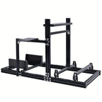 Mokapit More Sturdy Aluminum Alloy Racing Simulator Cockpit Fits for Logitech/ Thrustmaster/ Fanatec/ Moza G29 G920 G923 T300RS Gaming Steering Wheel Stand Excludes Shift Levers Steering Wheels Pedals
