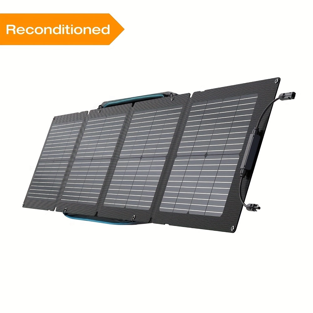 Ecoflow 110W Foldable Solar Panel with Carrying Case, Certified Refurbished