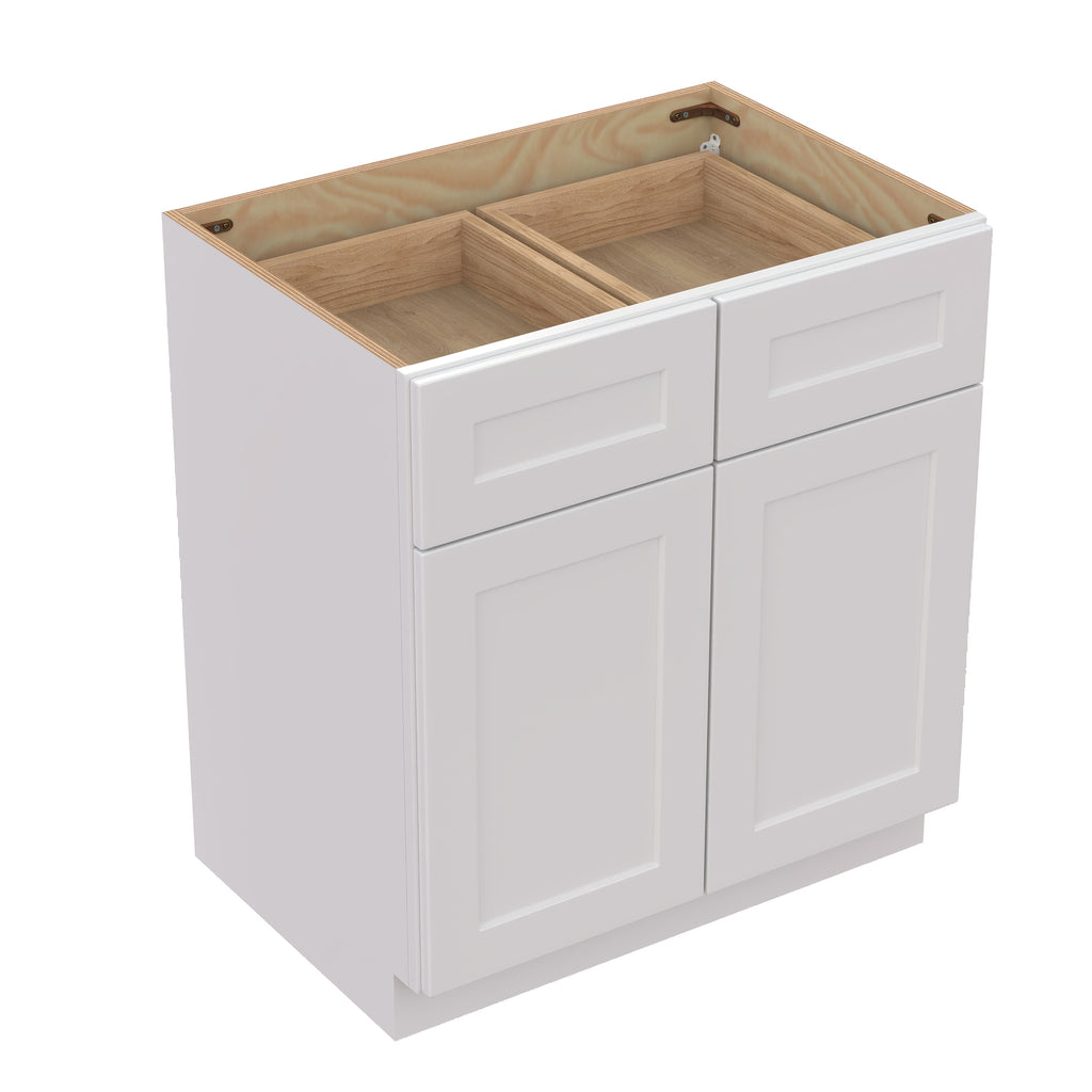 White Shaker Cabinet-Ready to Assemble, Ideal for Kitchen, Laundry, And Bathroom Storage-Different Sizes for Options