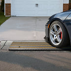 VEVOR 1 Pcs /2 Pcs / 3 Pcs Driveway Rubber Curb Ramp 33069 lbs 2.6 in Rise Threshold Ramp