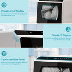 Portable Countertop Dishwasher, 5+1 Program Compact Mini Dishwasher With 5-Liter Built-in Water Tank And Air Dry Function, Dual Water Supply Mode, Ideal For Apartments And RVs