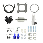 Carb Fuel for Holley Quick BR-67199: 650CFM, Race Carburetor Double Pumper Replace, with Cleaning Brush