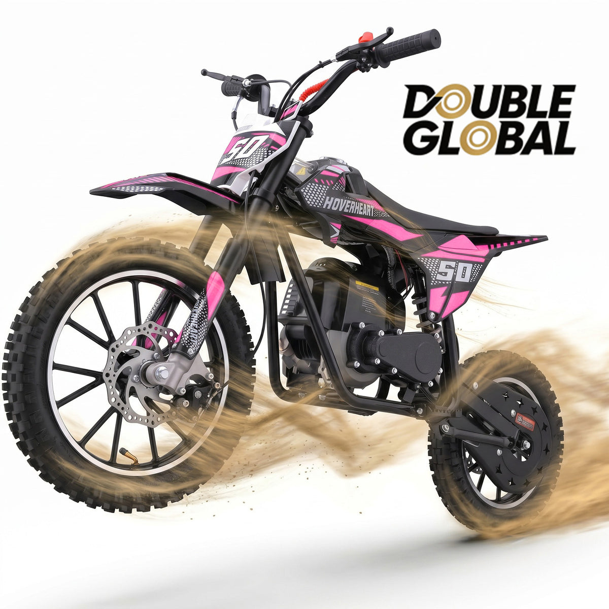 New gasoline mini off-road vehicle DB008, 49 CC four stroke off-road vehicle, rear shock absorber, metal frame, disc brake, maximum load of 165Lbs, maximum 25Mph, no need for mixed oil, random water cup included