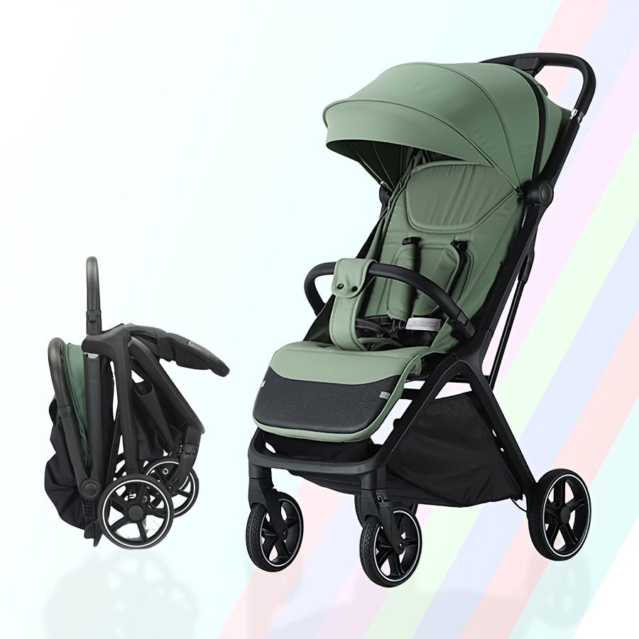 Baby Stroller, Lightweight And Foldable, Can Sit Or Lie Down, Available in All Seasons, a Must-Have for Spring Trips
