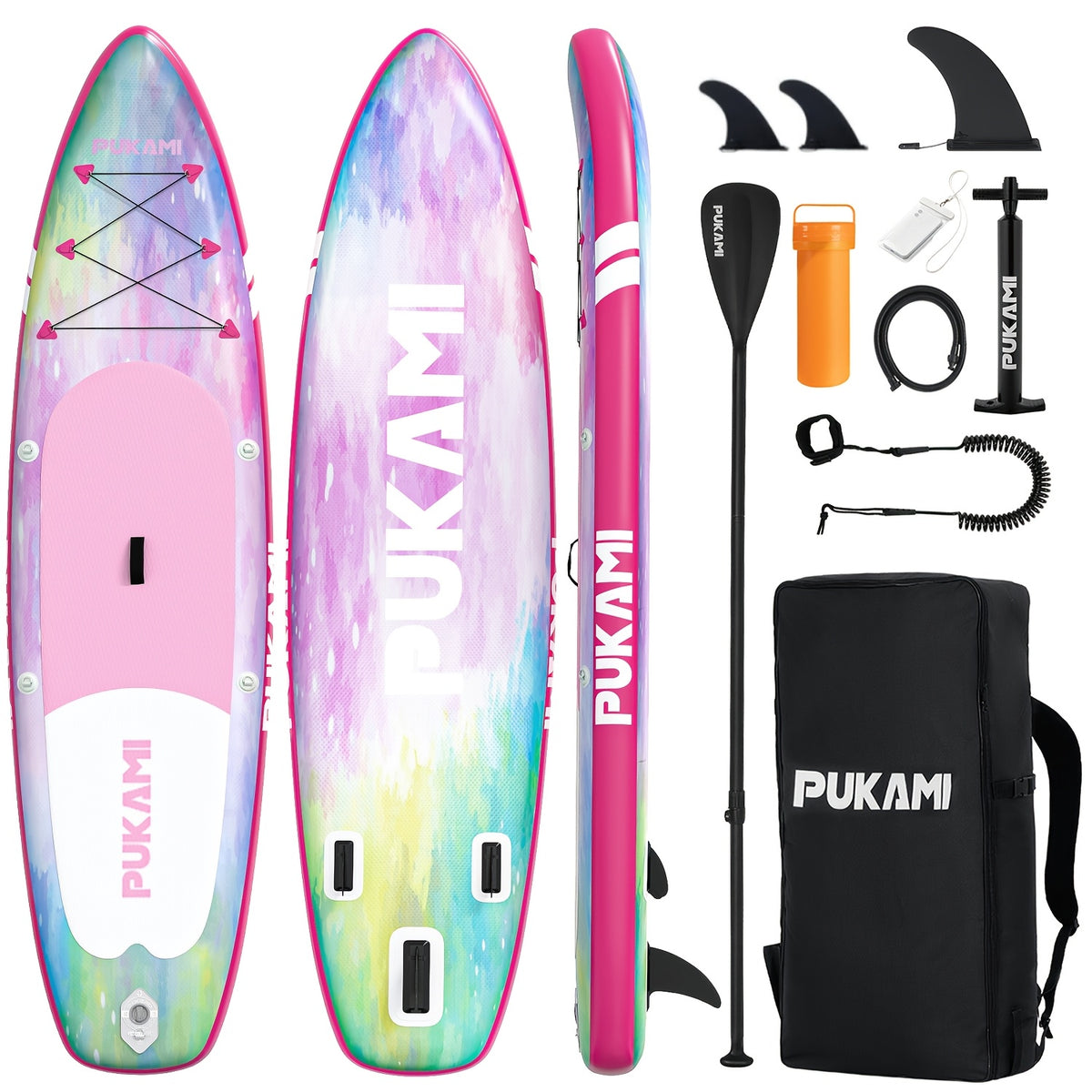 450Lbs Inflatable Stand Up Paddle Board, 11' X 33" Extra Wide SUP for Adults with Premium Additions Kit & Backpack, Seat, Non-Slip Stable Deck, Blow Up Kayak for Yoga, Fishing & Surf