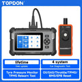 TOPDON Artidiag500 with TPMS Relear OBD2 Scanner - Full 4-System (Engine/Abs/Srs/Transmission) Diagnostics with 6 Reset Services (Oil, TPMS, BMS, EPB, SAS, Throttle) - CAN FD Support - 1000+ Vehicle - Autovin - Real-Time Live Data & Auto Shops AD500