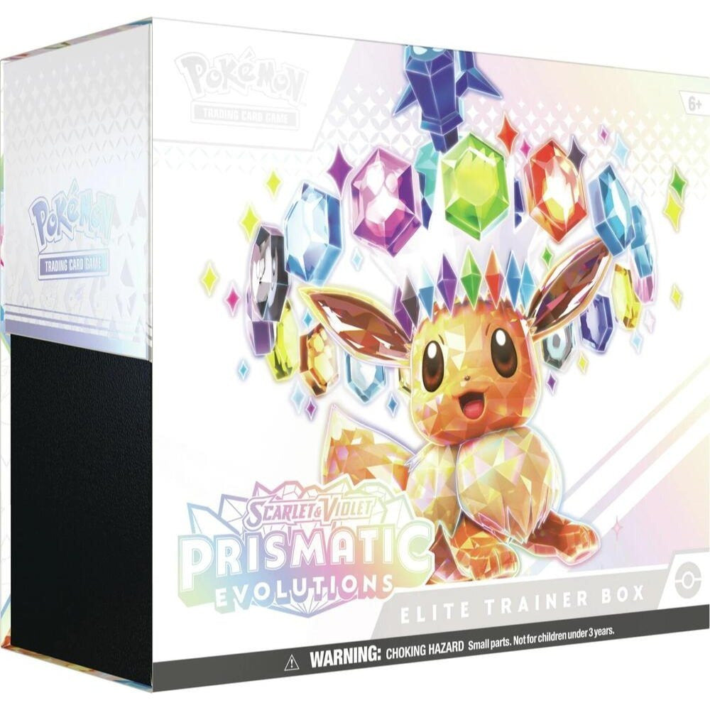 Pokemon TCG: Scarlet & Violet Prismatic Evolutions Elite Trainer Box (BOX OR SEAL DAMAGE - READ DESCRIPTION!)