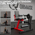 Leg Extension And Curl Machine, Lower Body Special Leg Machine, Leg Rotary Extension for Thigh, Adjustable Leg Exercise Bench with Plate Loaded