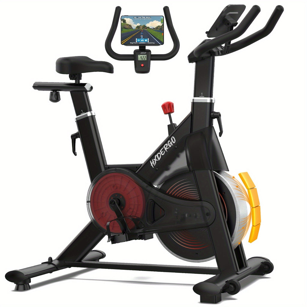 Exercise Bike: 330 Lbs Weight, Stationary Exercise Bike Exercise Bike for Home,Adjustable Magnetic Silent Belt Drive,Indoor Cycling Bike for Home, Suitable for Home Gyms,Rehabilitation Training Scenarios, Christmas Gifts