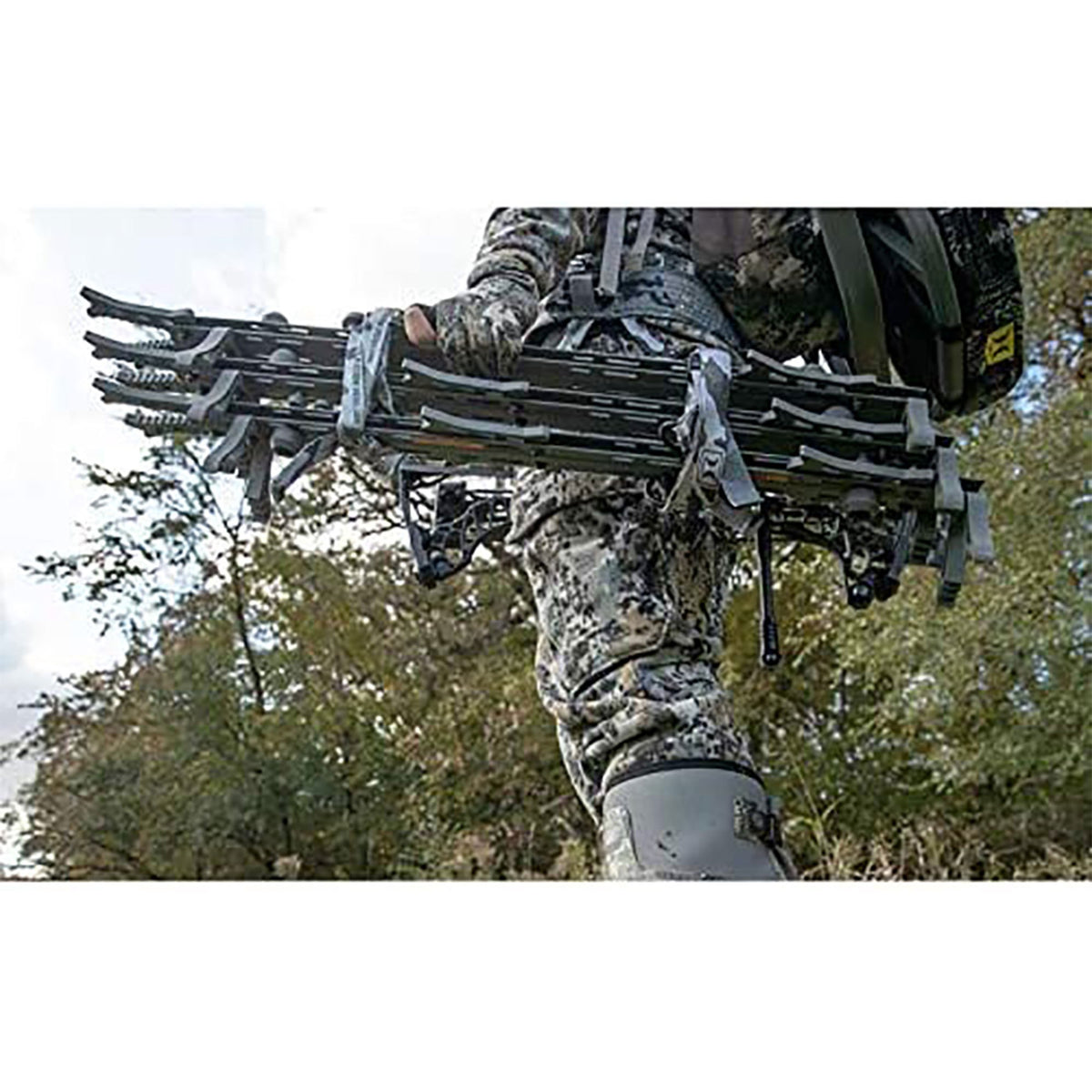 Hawk Helium 30 Inch Aluminum Alloy Climbing Sticks Tree Climbing Hunting Gear, Hunting Accessories for Tree Stands, Deer Stands, & Blinds, 3 Pack