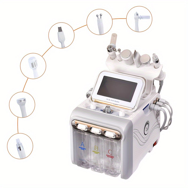 [Valentine's Day Gift] Mariy Reseni 6-In-1/7-In-1 Beauty Device, Facial Care Machine, Includes Beige Oversized Towel Hair Tie, Suitable For Salon Or Home Use, Ideal For Skincare Enthusiasts, Valentine's Day Gift, Elegant Gift, Gift For Women, Top Gift Cho