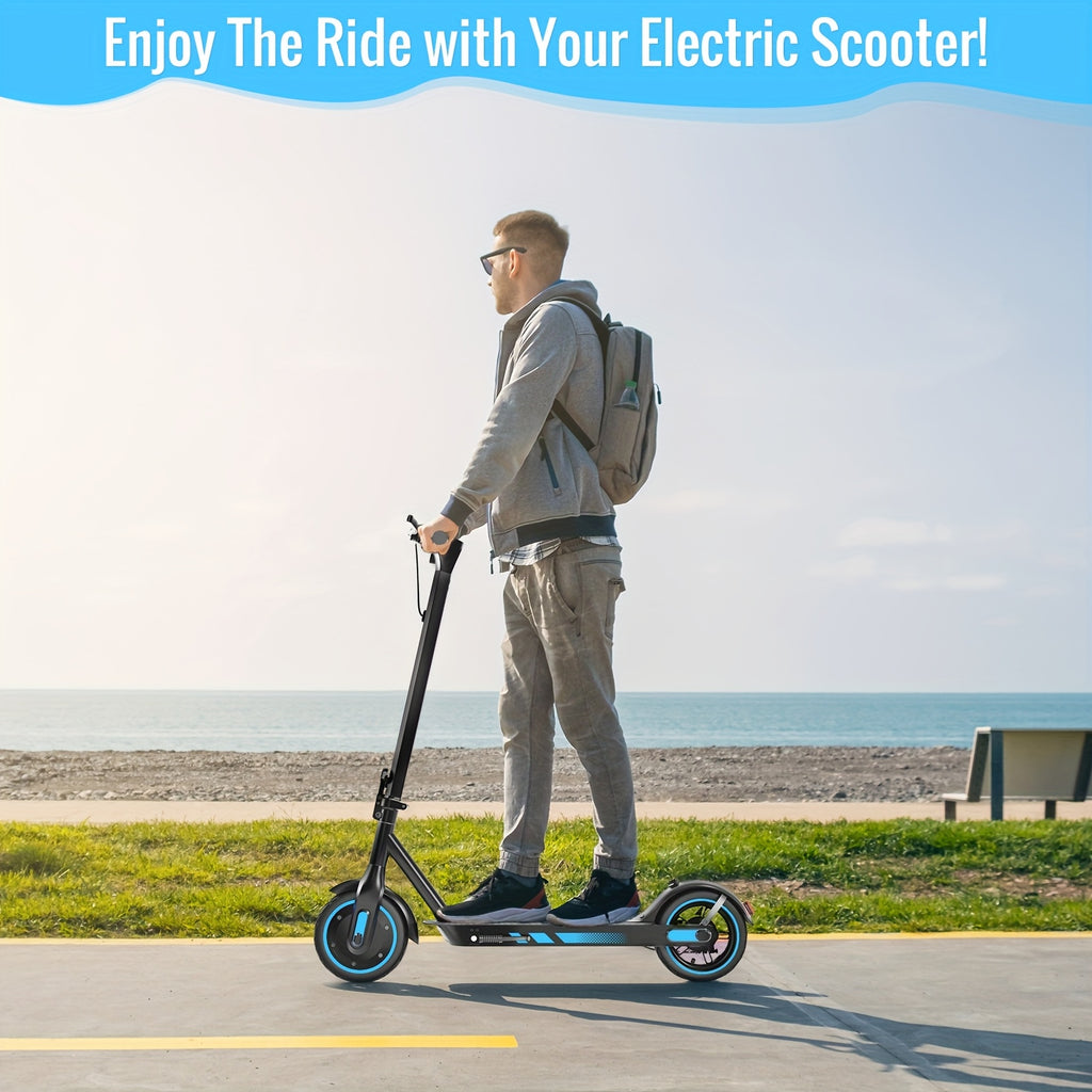 V10 Electric Scooter, 500W Foldable E-Scooter with 10-Inch Tires and 28-Mile Range for Adults