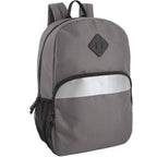 Trailmaker (24 Pack) 17" Backpack – Reflective School Backpack with Padded Straps, Water Bottle Pockets for Kids & Adults, School Travel Camp