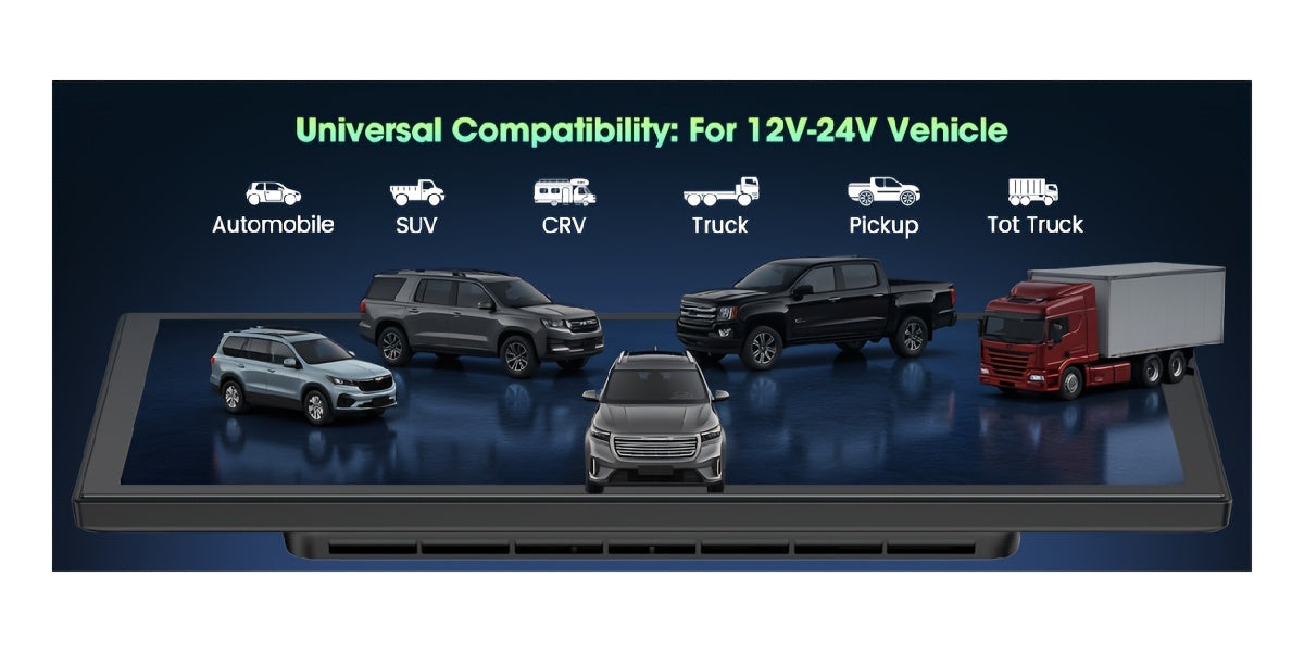 CarPlay Screen — LAMTTO 10.25-Inch In-Cell Display for Wireless Phone Integration and In-Car Apps