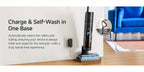 Refurbished DREAME G10 Pro Wet Dry Vacuum Cleaner, Vacuum Mop All In One with Auto Self-Cleaning, Floor Cleaner Machine for Hard Floor, 35 Mins Runtime, Edge Cleaning, Self-Propelled Vacuum Mop Combo