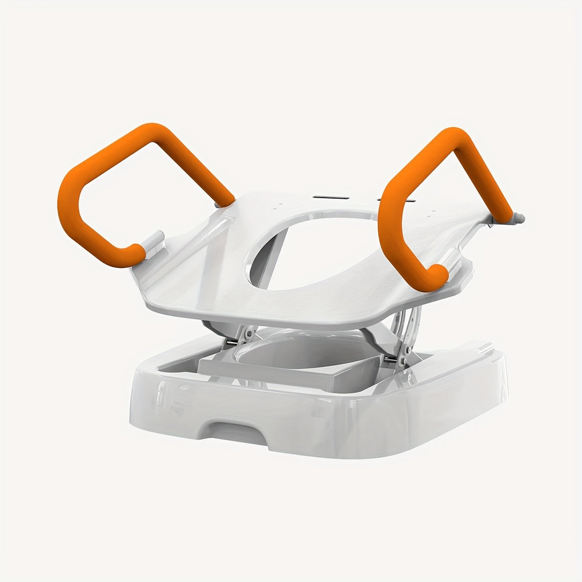 [For Elderly] Electric Raised Toilet Seat, Electric Toilet Seat Lift, Powered Toilet Seat Riser with Handles, Toilet Lift Seat for Elderly, Support Up to 330LBS