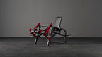 4-in-1 Adjustable Leg Exercise Bench - Single Leg Extension & Curl Machine, 350lb Capacity, Plate Loaded, Red & Black Design for Home Gym Workouts, Sturdy Construction, Leg & Thigh Lifters