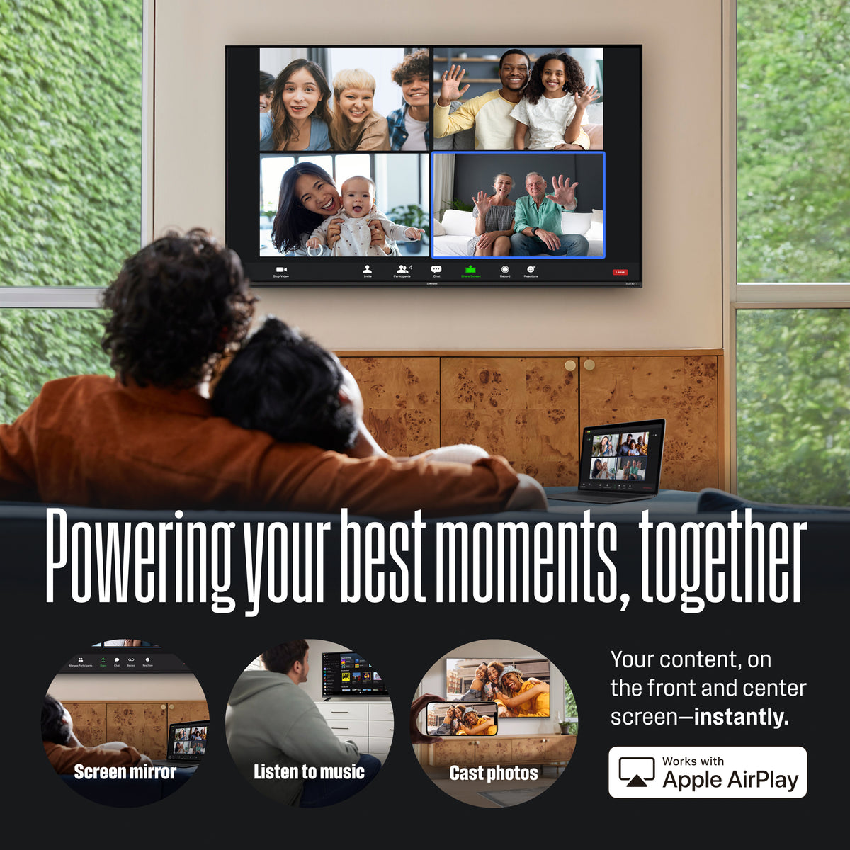 Westinghouse 32-inch Smart TV, HD Xumo TV with Voice Remote, Flat Screen LED Television, Wi-Fi & Mobile Connectivity