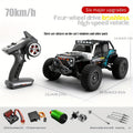 1:10 Scale Brushless RC Car High Speed 4WD Off Road Drift Racing Truck Professional Remote Control Toy for Birthday Easter Gifts
