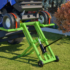 Sturdy 500 Lbs Capacity Lawn Mower Lift Jack - with Hydraulic Jack · Riding Mower Lift Foldable Design | for Zero Turn Mower Lift and Garden Tractors - for Mower Maintenance or Repair
