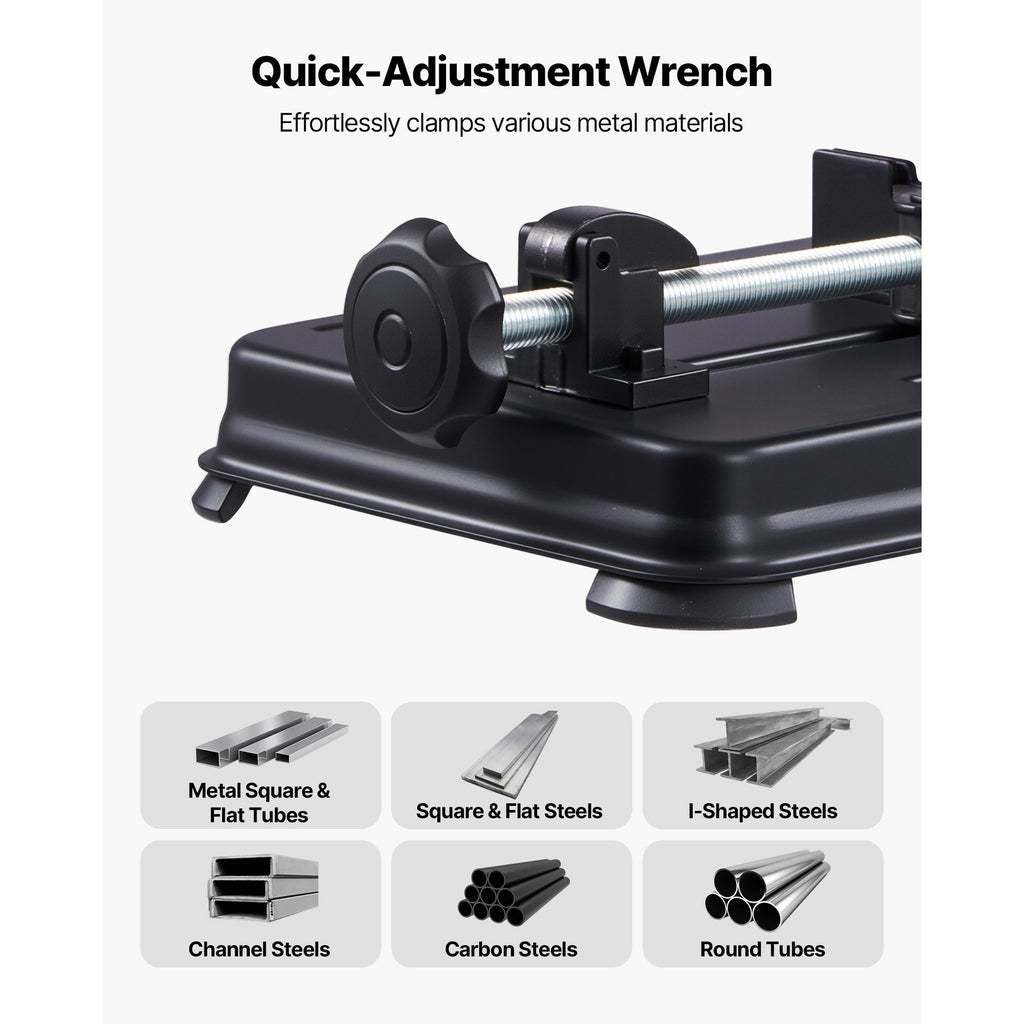 VEVOR Chop Saw, 7-14-inch Stainless Steel Cold Cut Blade,1200W (120V/60HZ)/2000W (120V/60HZ)/3500 W (240V/60HZ) Powerful Brushless Motor, 750-1200 r/min Adjustable Speed, Metal Cutting Chop Saw for Metal Square and Flat Tubes, I-Shaped Steels