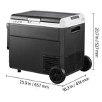 VEVOR 12 Volt Car Refrigerator Portable Freezer 63.4QT Electric Cooler for Camping