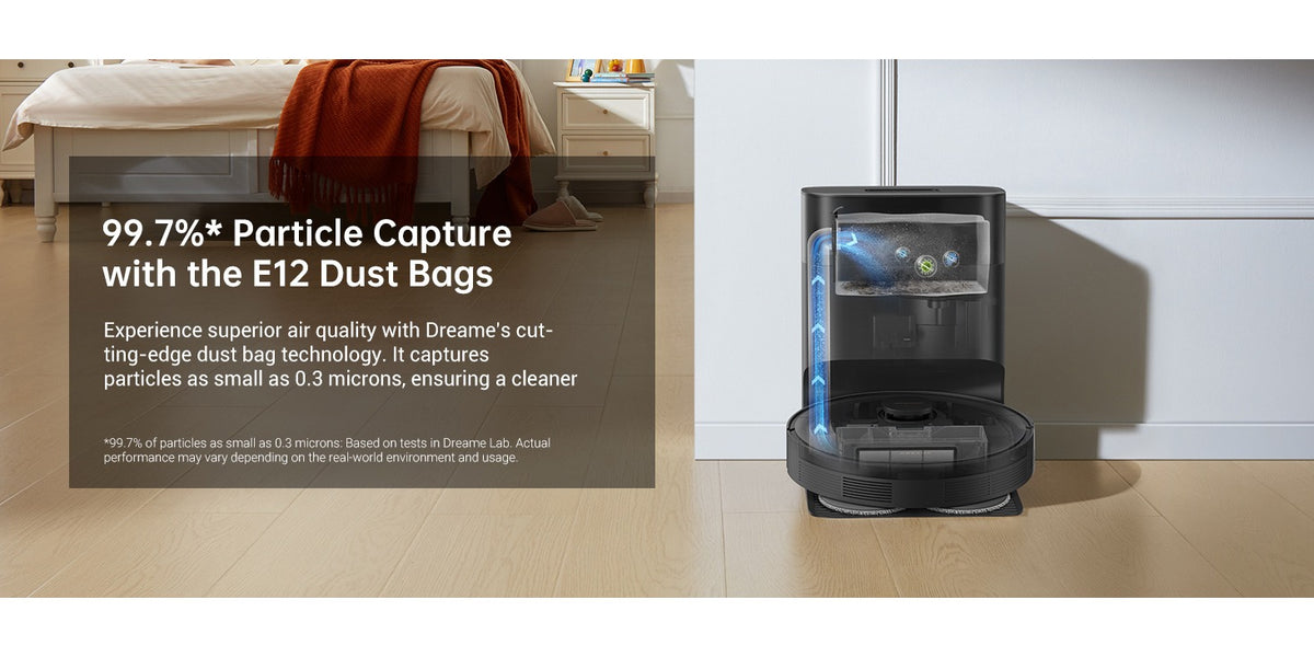 Refurbished DREAME L20 Ultra Robot Vacuum And Mop With Mop-Extend, Auto Mop Removal & Raising, Washing And Drying, 7000Pa Suction, Self-Emptying, Self-Refilling, AI Obstacle Avoidance