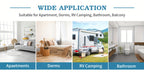 [Portable Washer and Dryer] MOTOOS Full Automatic Washing Machine, 17.6Lbs Top Load Portable Washer with Drain Pump, 10 Wash Programs 8 Water Level Washer and Dryer Combo, 2in 1 Washer and Dryer for Apartments, RV, Camping