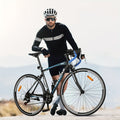 Road Bike 14-21Speed 700C Wheel with Light Aluminum Alloy Frame Commuter Bicycle with Dual Disc/V Brakes for Women And Men