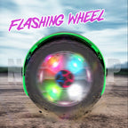 6.5-Inch Hoverboard with 10-Mile Range and 7 MPH Top Speed, Self-Balancing Electric Scooter with Dual Motors, Portable Design and Smooth Riding Performance. The compact 6.5-inch wheels provide responsive handling and easy control, while the rechargeable b
