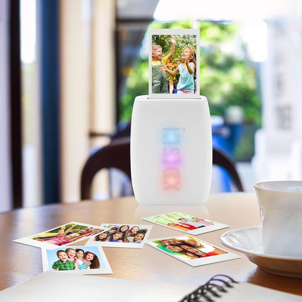FUJIFILM Instax Mini Link 3 Smartphone Printer with, 20 Fujifilm Mini Films, Printer Case, Decorative Stickers and a Quality Photo Micro Cloth