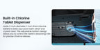 Robotic Pool Skimmer AIPER Surfer S2 for Continuous Surface Cleaning with Solar and USB Charging