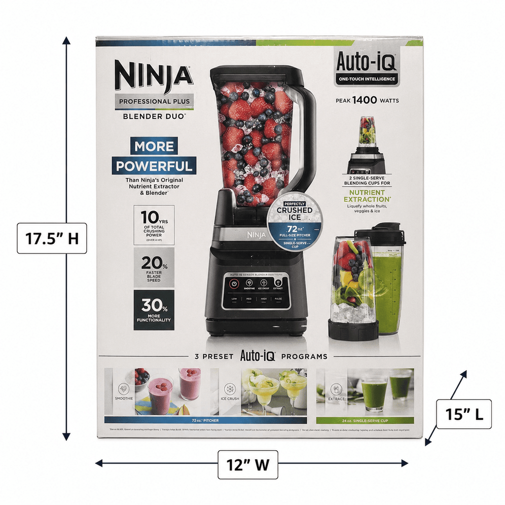 Ninja - Professional Plus Blender DUO with Auto-IQ
