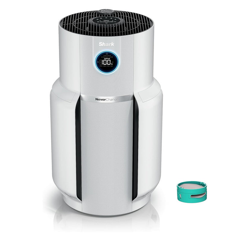 Shark R-HP302 NeverChange Air Purifier MAX 1400 sq.ft. 5-Year Filter Life Odor Neutralizer, White - Certified Refurbished