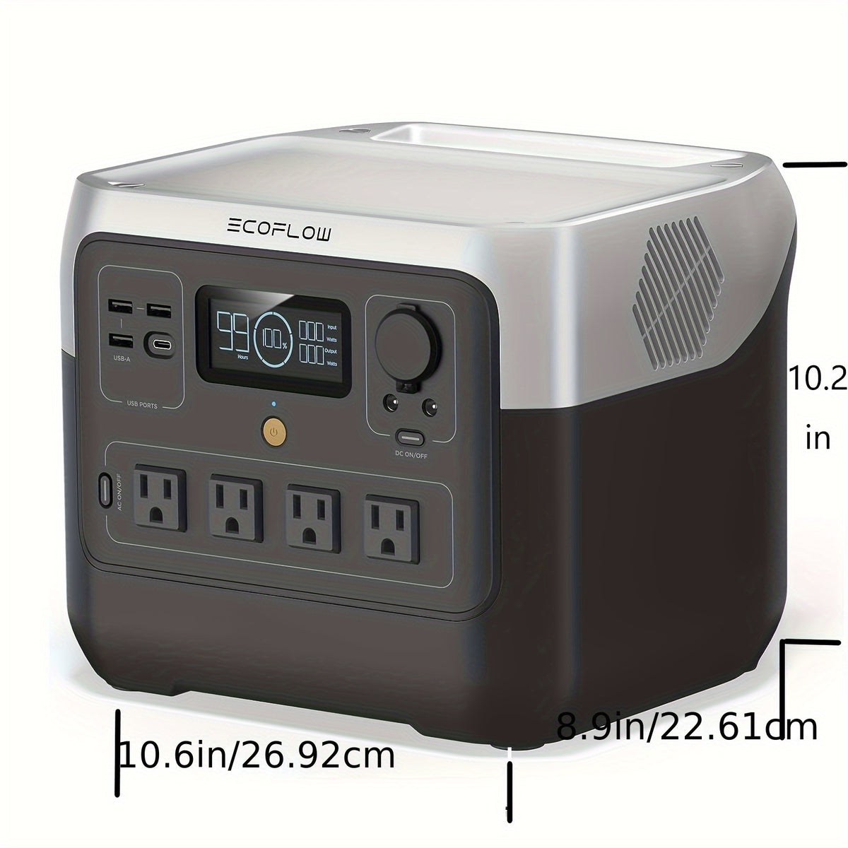 EcoFlow RIVER 2 Pro 716Wh Portable Power Station LFP Certified Refurbished