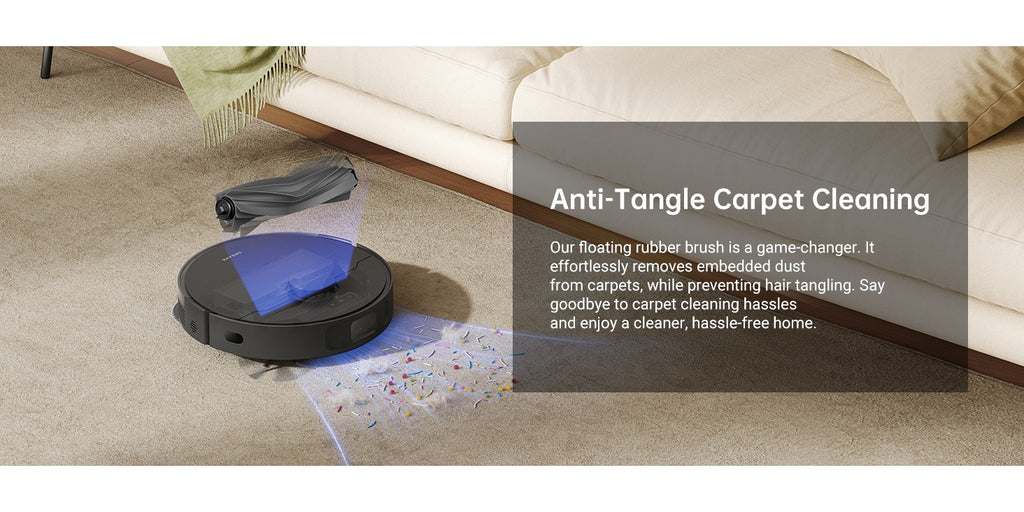Refurbished DREAME L20 Ultra Robot Vacuum And Mop With Mop-Extend, Auto Mop Removal & Raising, Washing And Drying, 7000Pa Suction, Self-Emptying, Self-Refilling, AI Obstacle Avoidance