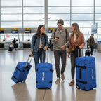 3-Piece Softside Luggage Set 20/26/30in Waterproof Travel Suitcase with 2 Wheels & Telescopic Handle, Durable Trolley Bag for Vacation & Adventure