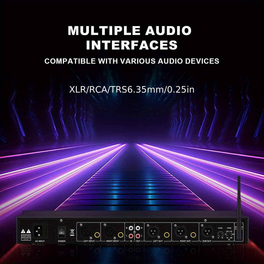 1U-EQ31 Digital Equalizer | Equipped with Real-time Spectrum Analysis, Suitable for Home Audio Systems, Studio Grade Equalizers, And Can Be Used In Conjunction with Audio Amplifiers, Amplifiers, Mixing Consoles, Mixers, Microphones, And Other Equipme