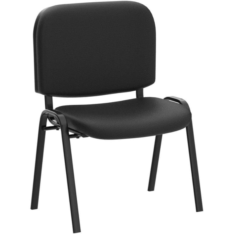 VINGLI Waiting Room Chairs 10-Pack/5-Pack Black Mesh Church Chairs Conference Room Chairs Stackable Armless Chairs Office Guest Chairs Dining Chairs & Reception Chairs Stacking Chairs for Meeting Room Office Lobby Kitchen Living Room