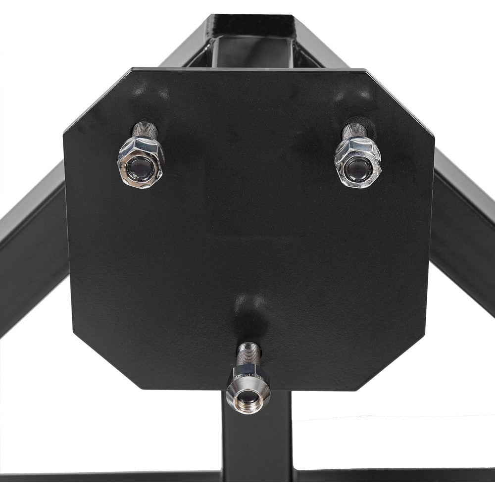 Tire Carrier Mount Compatible with All Hummer H2 wDrop Down Option Black, Heavy Duty