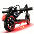 Smart App Intelligent Commuter Foldable Adult Electric Scooter, 350W Motor, 7.8a Large Battery, 19 Mph Speed, 21 Miles Range, 8.5 Inch Solid Puncture-Resistant Tires, Bright LED Lights, Portable Travel Design