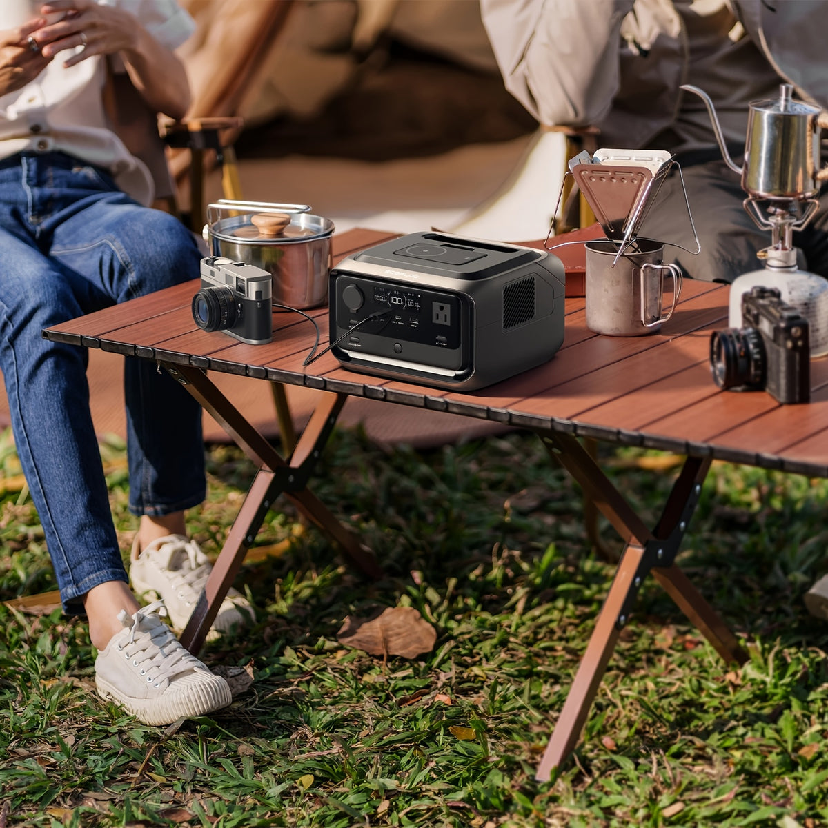 EcoFlow River 3 Plus 286Wh Wireless Power - Refurbished, Boost Combo & 5000mAh RAPID (only One Power Bank, Subject To The Actual Product Received)