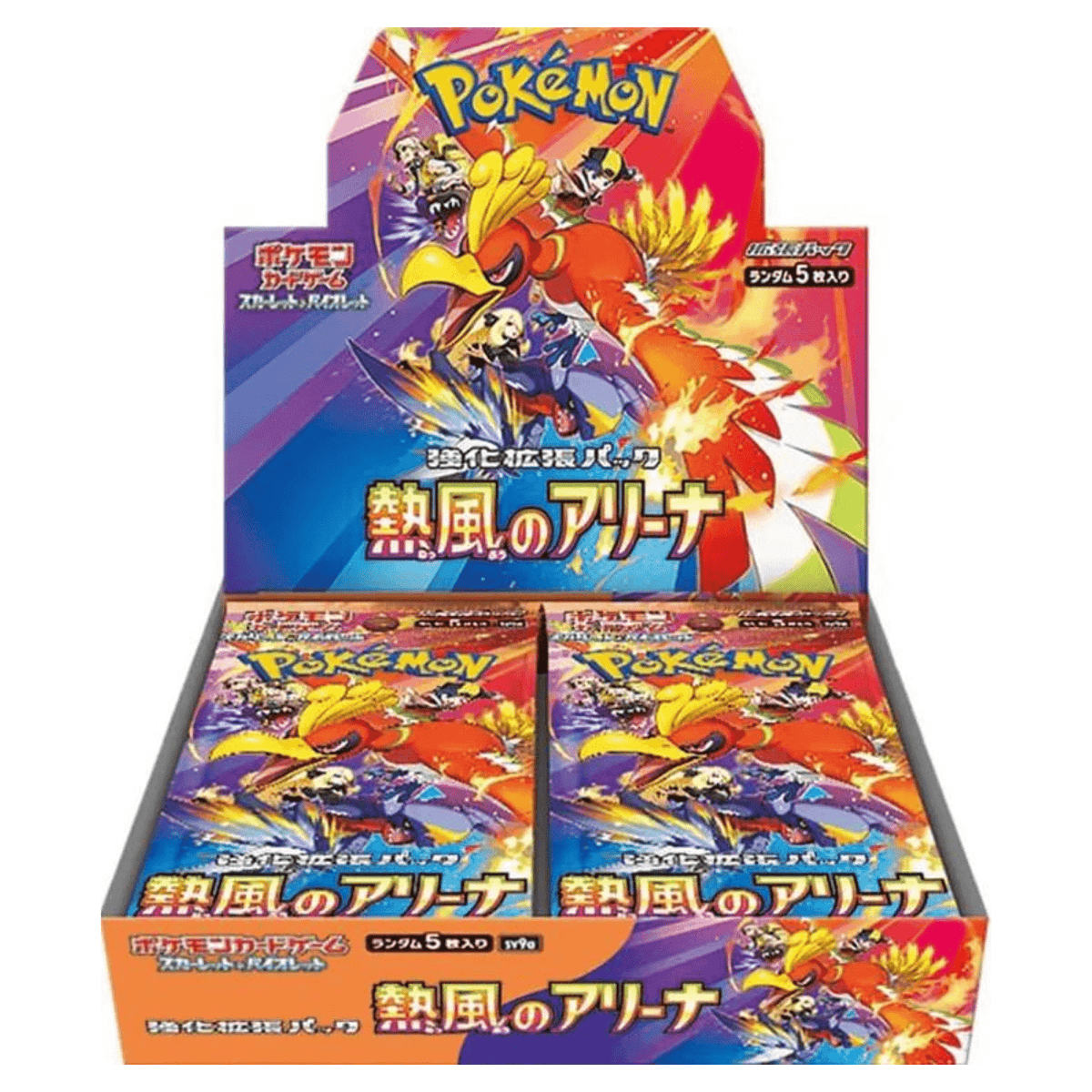 Heat Wave Arena Pokemon Scarlet & Violet Japanese Sealed Booster Box