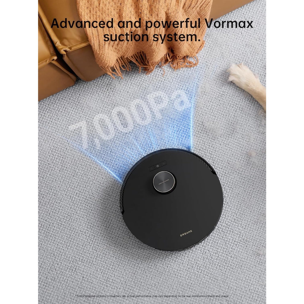 Refurbished DREAME L20 Ultra Robot Vacuum And Mop With Mop-Extend, Auto Mop Removal & Raising, Washing And Drying, 7000Pa Suction, Self-Emptying, Self-Refilling, AI Obstacle Avoidance