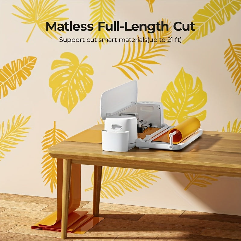 HTVRONT Loklik 2 Cutting Machine for Paper Craft, Embossing - 5X Force Cuts 100+ Materials, AI Drawing Function, Create Handmade Cards And 3D Wall Art